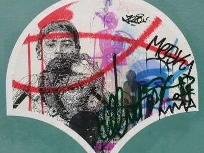 Portrait dans l'Éventail