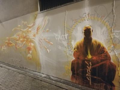 Moine en Méditation