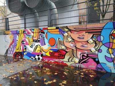 Fresque Pop Colorée