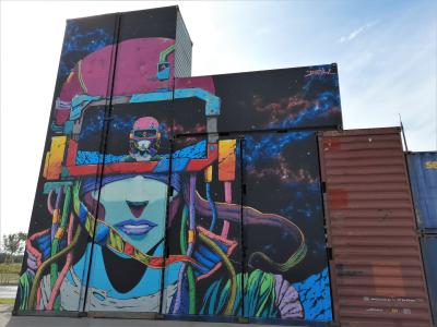 Astronaute monumental par Deih xlf