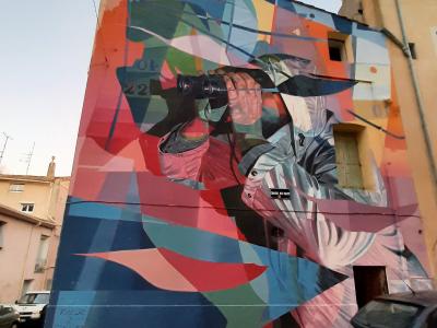 Sckaro — Portrait explosif par Ratur à Sète