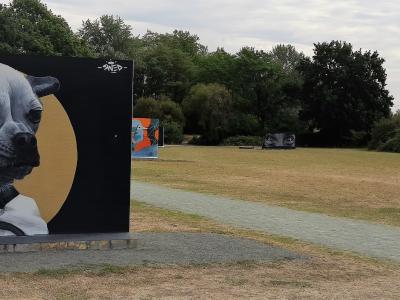 Duo de portraits gris