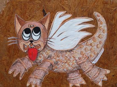 Chat monstre Robert Tatin