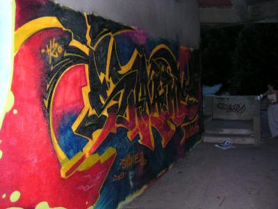 Visage expressif à Luminy, Marseille 2003