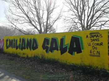 Emiliano Sala, FC Nantes france-nantes-graffiti