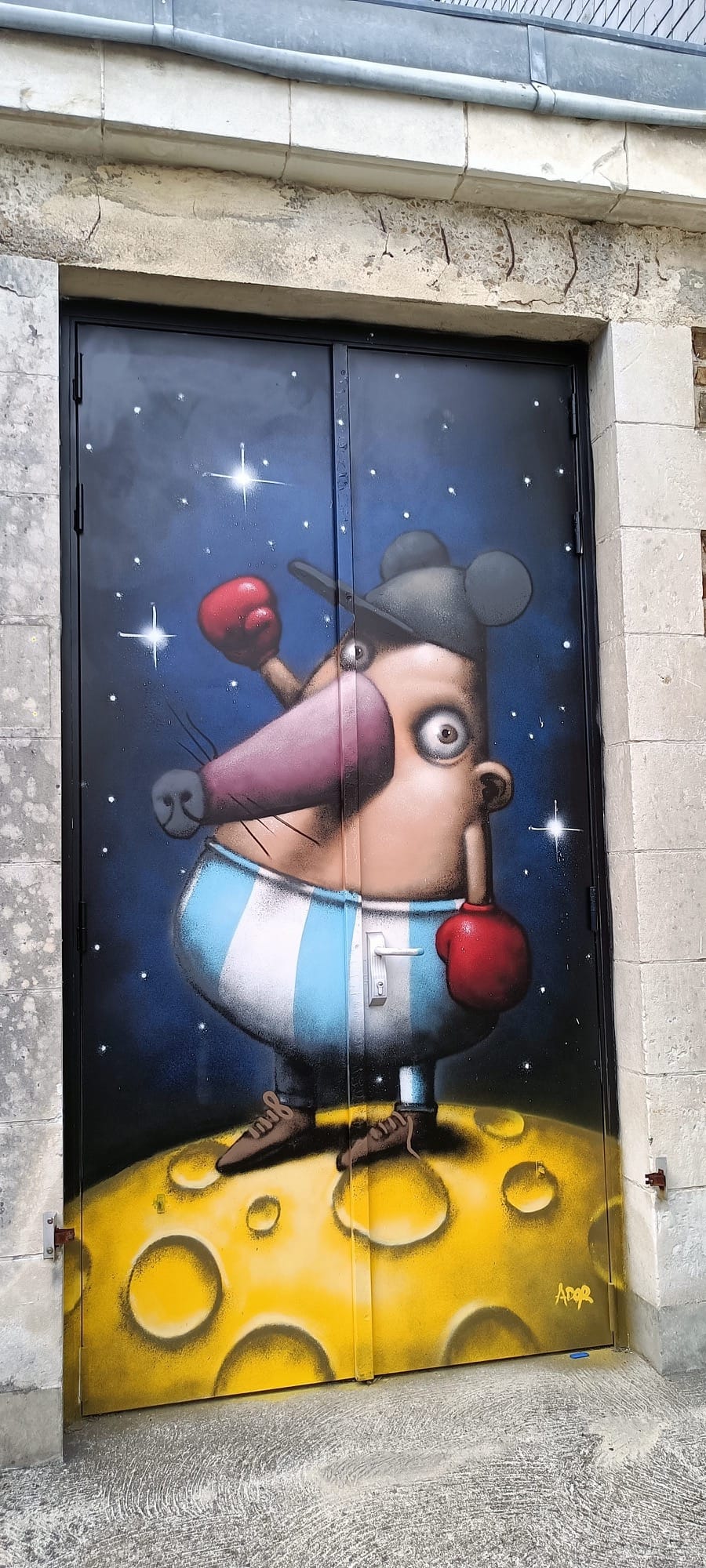 Le festival de street art ECHO au Loroux Bottereau